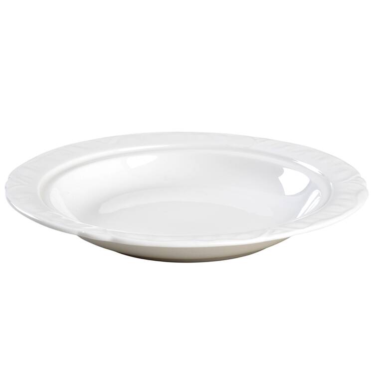 Oleander (White, Undecorated) Muffin Dish No Lid
