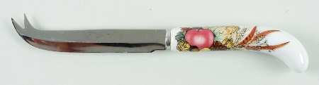 Autumn Cornucopia Cheese Knife with Stainless Blade