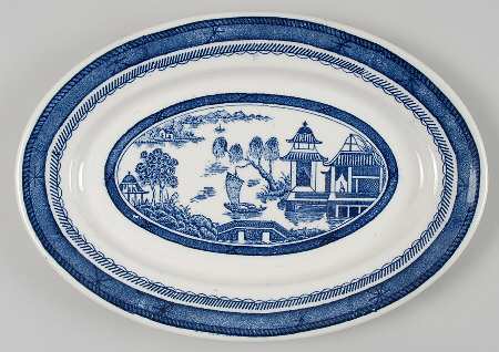 SY255 11" Oval Serving Platter