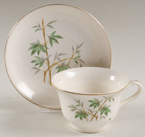 STT90 Flat Cup & Saucer Set by Stetson