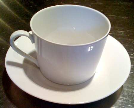 Sylvia Flat Cup & Saucer Set