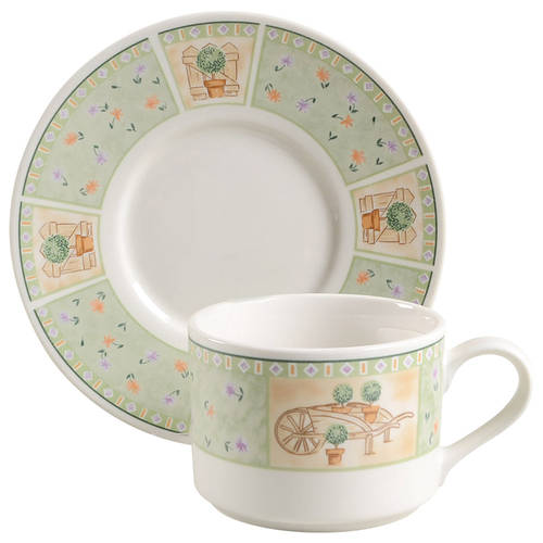 Brandywine Flat Cup & Saucer Set