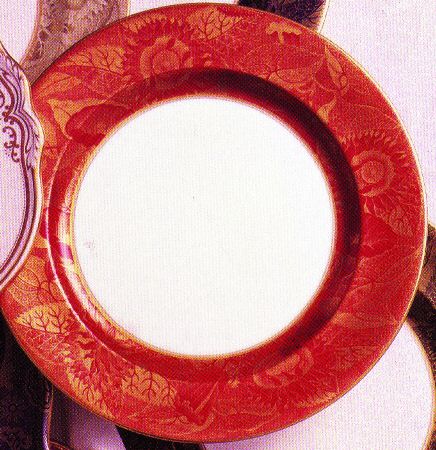 Brocade Crimson by Spode