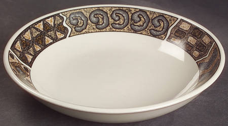 Crete (Creme Backgound, 1996) Coupe Soup Bowl