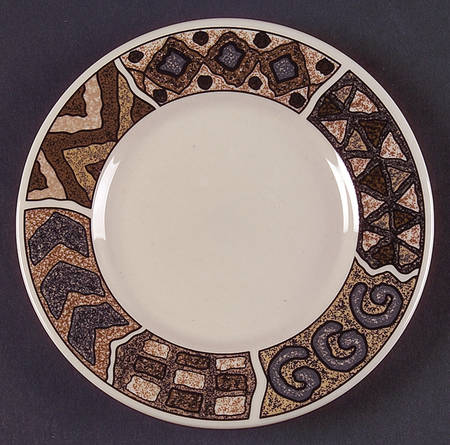Crete (Creme Backgound, 1996) Saucer