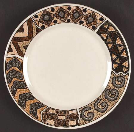 Crete (Creme Backgound, 1996) Salad Plate