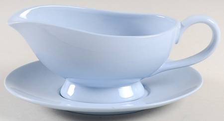 English Lavender Gravy Boat & Underplate