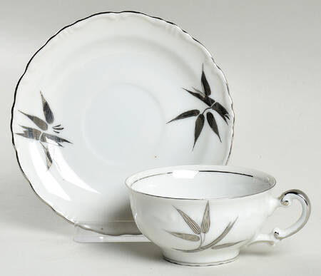 1032 Flat Demitasse Cup & Saucer Set