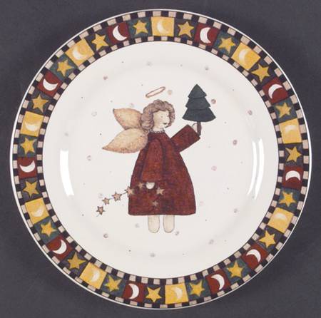 Gathering of Angels Salad Plate