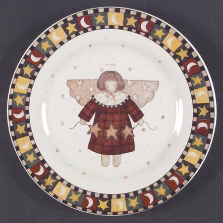 Gathering of Angels Salad Plate