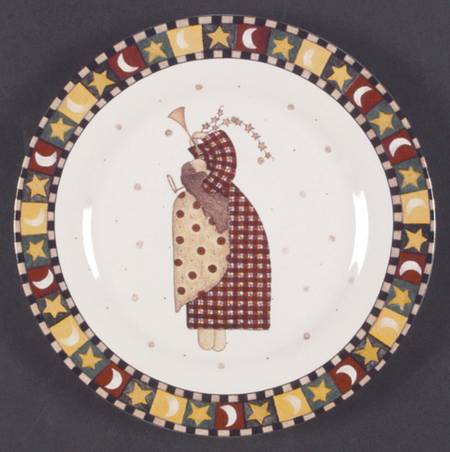 Gathering of Angels Salad Plate