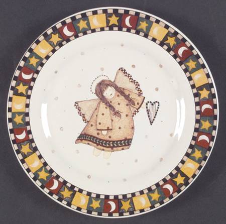 Gathering of Angels Salad Plate