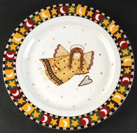 Gathering of Angels 12" Chop Plate (Round Platter)