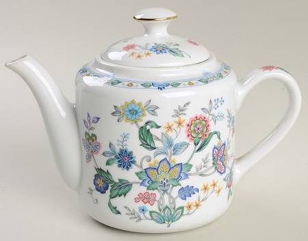 Garden of India (Smooth) Teapot & Lid