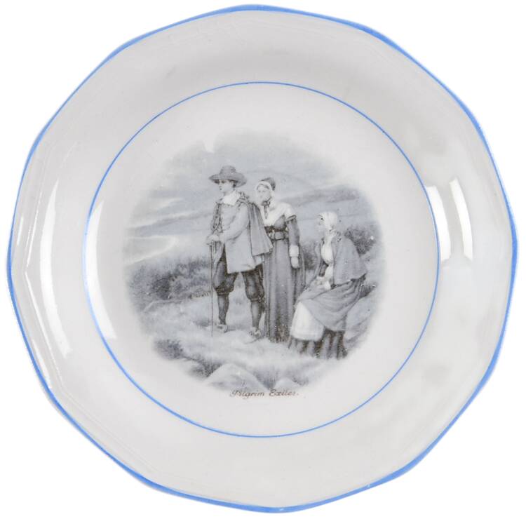Courtship of Miles Standish Saucer