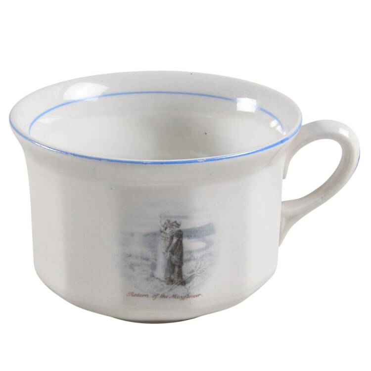 Courtship of Miles Standish Flat Cup