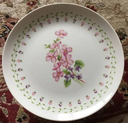 Dessert Time Footed Cake Plate