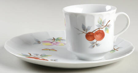 Fruit Snack Plate & Cup Set