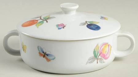 Fruit Individual Casserole & Lid