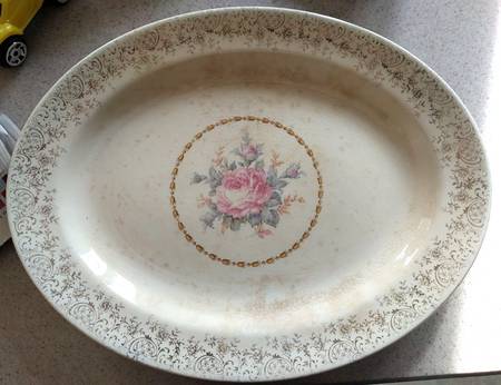SLM117 12" Oval Serving Platter