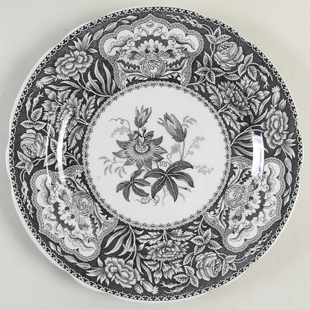Archive Collection Black Dinner Plate