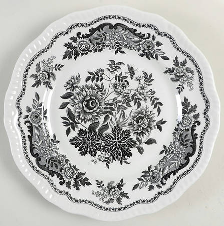 Archive Collection Black Dinner Plate