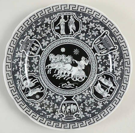 Archive Collection Black Dinner Plate
