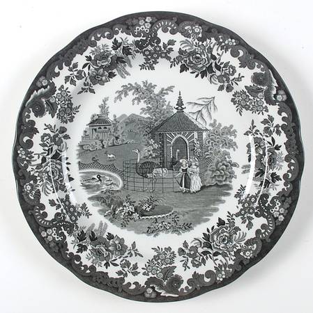 Archive Collection Black Dinner Plate
