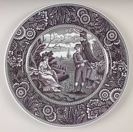 Archive Collection Black 12" Chop Plate (Round Platter)