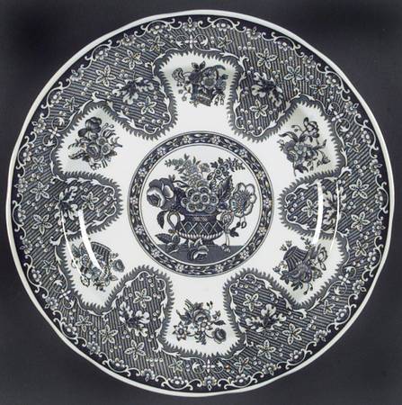 Archive Collection Black Luncheon Plate