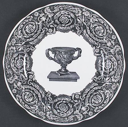 Archive Collection Black Dinner Plate