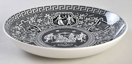 Archive Collection Black 8" Individual Pasta Bowl