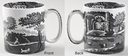 Archive Collection Black Mug