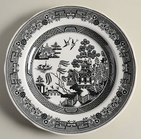 Archive Collection Black Salad Plate
