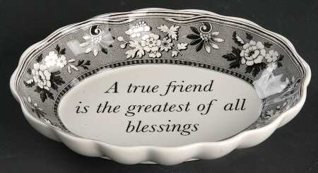Archive Collection Black 6" Oval Tray