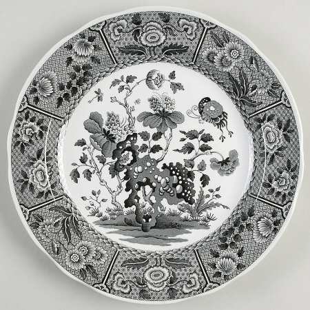 Archive Collection Black Dinner Plate
