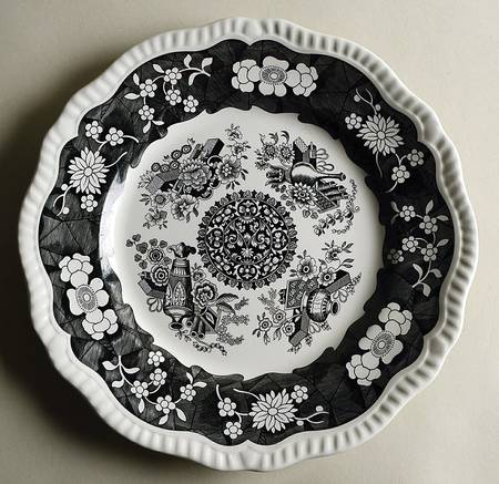 Archive Collection Black Large Dinner Plate