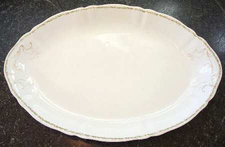 SY272 15" Oval Serving Platter