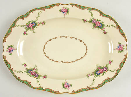 SCL11 12" Oval Serving Platter