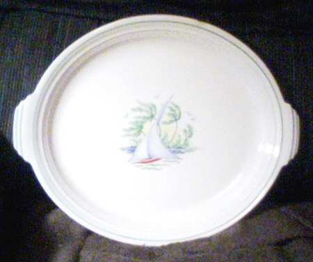 STB99 12" Oval Serving Platter