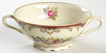 SCL15 Footed Cream Soup Bowl