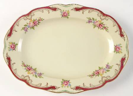 SCL15 12" Oval Serving Platter