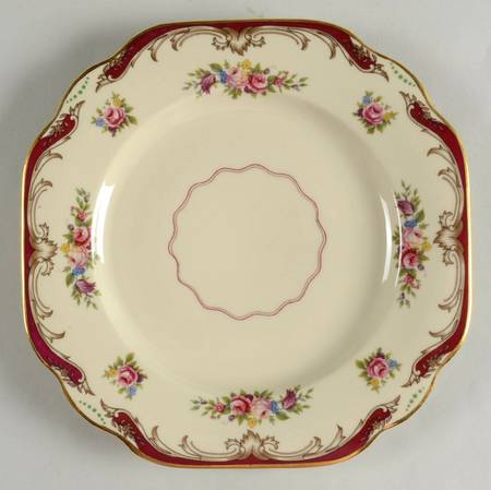 SCL15 Square Salad Plate