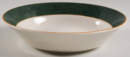 White Roses Coupe Soup Bowl