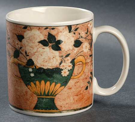 White Roses Mug
