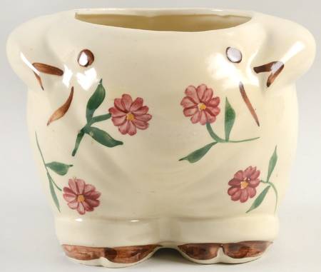 Smiley Pig  Cookie Jar No Lid