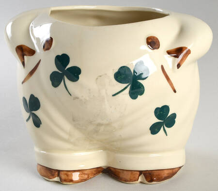 Smiley Pig  Cookie Jar No Lid
