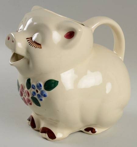 Smiley Pig  Figural #2 Pitcher