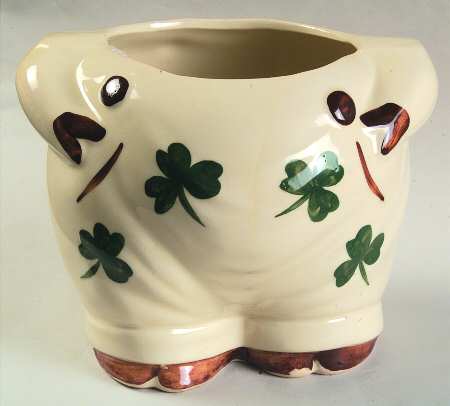 Smiley Pig  Cookie Jar No Lid