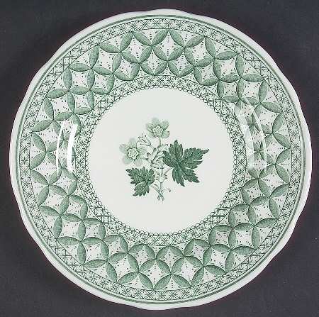 Geranium Green (Camilla Shape, Newer) Bread & Butter Plate